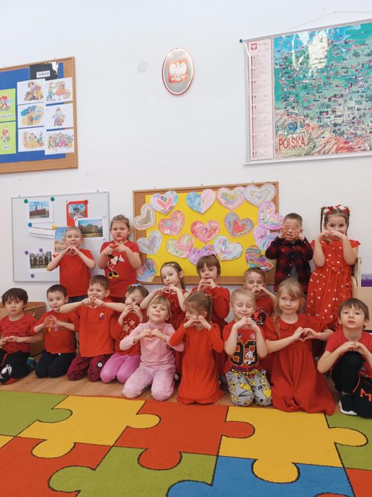 Chełm. Walentynkowy dar serca dla Szymonka od przedszkolaków [GALERIA ZDJĘĆ]