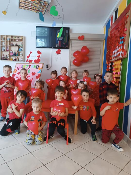 Chełm. Walentynkowy dar serca dla Szymonka od przedszkolaków [GALERIA ZDJĘĆ]
