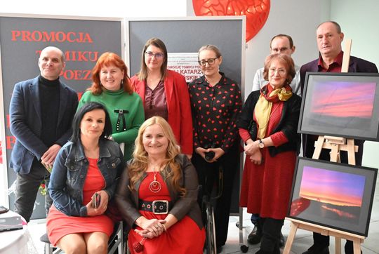 Gm. Rejowiec Fabryczny. Literacki wieczór w GOK – promocja tomiku poezji Urszuli Katarzyny Bydlińskiej [GALERIA ZDJĘĆ]