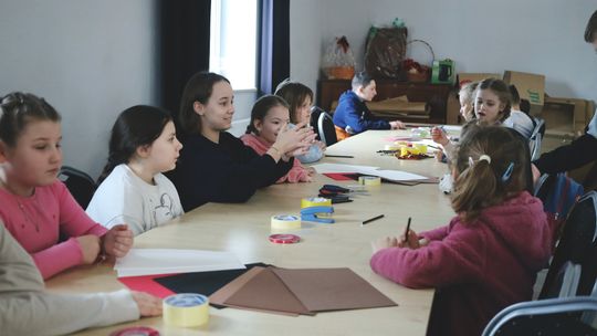 Gm. Leśniowice. Wesołe ferie w SOK. Była nawet dogoterapia [GALERIA ZDJĘĆ]