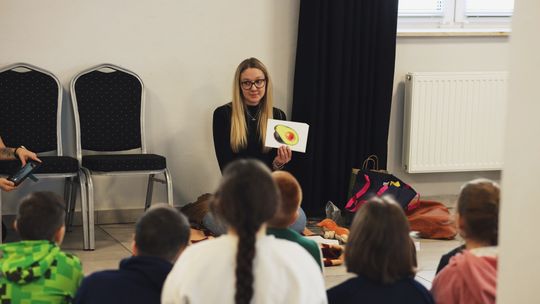 Gm. Leśniowice. Wesołe ferie w SOK. Była nawet dogoterapia [GALERIA ZDJĘĆ]