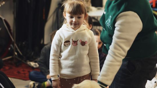 Gm. Leśniowice. Wesołe ferie w SOK. Była nawet dogoterapia [GALERIA ZDJĘĆ]