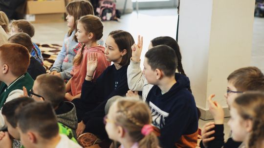 Gm. Leśniowice. Wesołe ferie w SOK. Była nawet dogoterapia [GALERIA ZDJĘĆ]