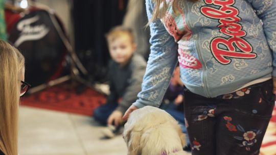 Gm. Leśniowice. Wesołe ferie w SOK. Była nawet dogoterapia [GALERIA ZDJĘĆ]