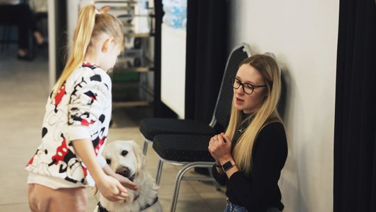 Gm. Leśniowice. Wesołe ferie w SOK. Była nawet dogoterapia [GALERIA ZDJĘĆ]