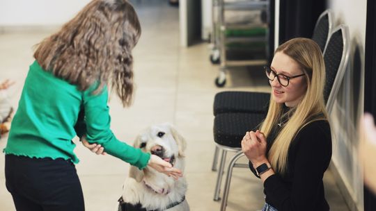 Gm. Leśniowice. Wesołe ferie w SOK. Była nawet dogoterapia [GALERIA ZDJĘĆ]