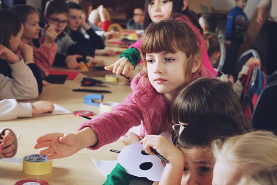 Gm. Leśniowice. Wesołe ferie w SOK. Była nawet dogoterapia [GALERIA ZDJĘĆ]