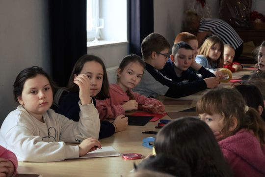 Gm. Leśniowice. Wesołe ferie w SOK. Była nawet dogoterapia [GALERIA ZDJĘĆ]