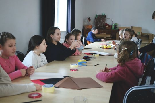 Gm. Leśniowice. Wesołe ferie w SOK. Była nawet dogoterapia [GALERIA ZDJĘĆ]