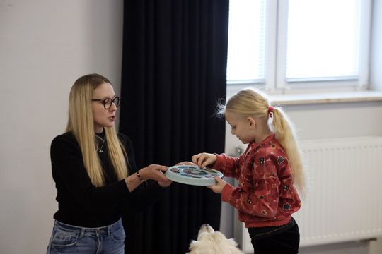 Gm. Leśniowice. Wesołe ferie w SOK. Była nawet dogoterapia [GALERIA ZDJĘĆ]