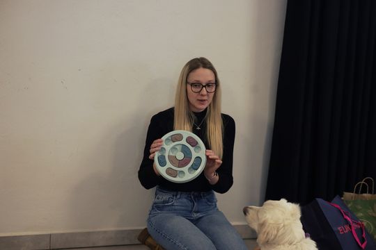 Gm. Leśniowice. Wesołe ferie w SOK. Była nawet dogoterapia [GALERIA ZDJĘĆ]