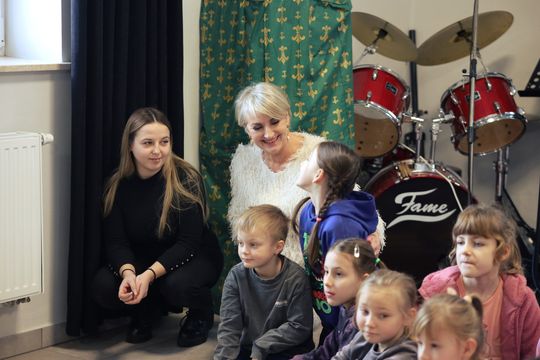 Gm. Leśniowice. Wesołe ferie w SOK. Była nawet dogoterapia [GALERIA ZDJĘĆ]