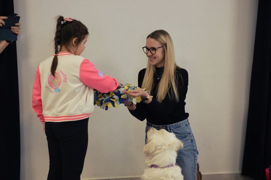 Gm. Leśniowice. Wesołe ferie w SOK. Była nawet dogoterapia [GALERIA ZDJĘĆ]