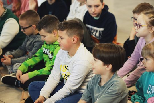 Gm. Leśniowice. Wesołe ferie w SOK. Była nawet dogoterapia [GALERIA ZDJĘĆ]