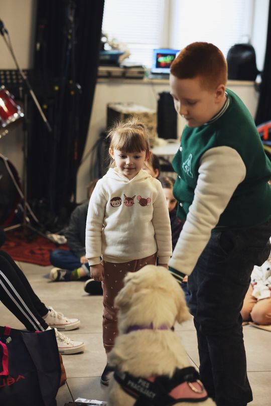 Gm. Leśniowice. Wesołe ferie w SOK. Była nawet dogoterapia [GALERIA ZDJĘĆ]