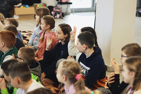 Gm. Leśniowice. Wesołe ferie w SOK. Była nawet dogoterapia [GALERIA ZDJĘĆ]