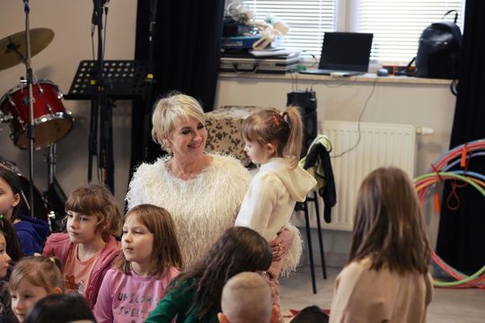 Gm. Leśniowice. Wesołe ferie w SOK. Była nawet dogoterapia [GALERIA ZDJĘĆ]