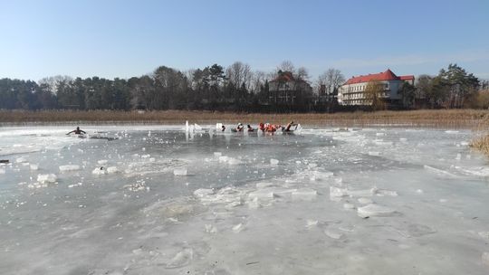 Krasnostawskie Karpie wykąpały się w przerębli [GALERIA ZDJĘĆ]
