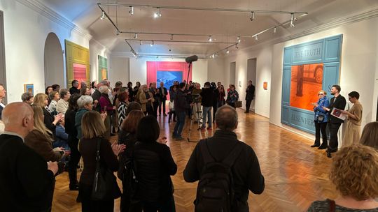 Chełm. Wernisaż profesora Arkadiusza Karapudy w Muzeum Ziemi Chełmskiej [GALERIA ZDJĘĆ]