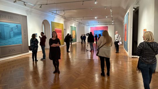 Chełm. Wernisaż profesora Arkadiusza Karapudy w Muzeum Ziemi Chełmskiej [GALERIA ZDJĘĆ]