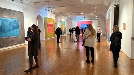 Chełm. Wernisaż profesora Arkadiusza Karapudy w Muzeum Ziemi Chełmskiej [GALERIA ZDJĘĆ]