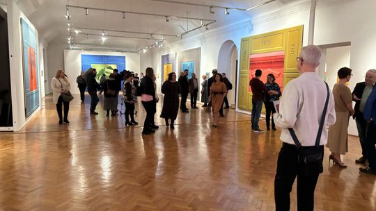 Chełm. Wernisaż profesora Arkadiusza Karapudy w Muzeum Ziemi Chełmskiej [GALERIA ZDJĘĆ]