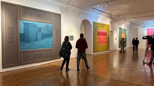 Chełm. Wernisaż profesora Arkadiusza Karapudy w Muzeum Ziemi Chełmskiej [GALERIA ZDJĘĆ]