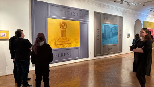 Chełm. Wernisaż profesora Arkadiusza Karapudy w Muzeum Ziemi Chełmskiej [GALERIA ZDJĘĆ]