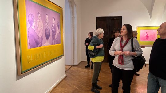 Chełm. Wernisaż profesora Arkadiusza Karapudy w Muzeum Ziemi Chełmskiej [GALERIA ZDJĘĆ]
