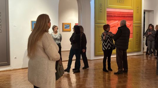 Chełm. Wernisaż profesora Arkadiusza Karapudy w Muzeum Ziemi Chełmskiej [GALERIA ZDJĘĆ]