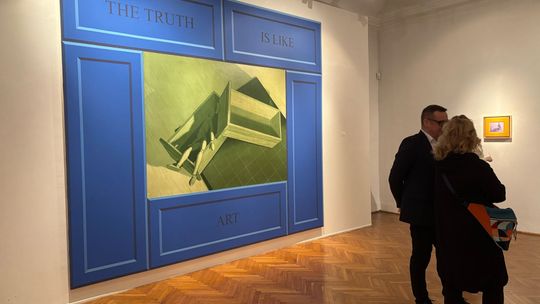 Chełm. Wernisaż profesora Arkadiusza Karapudy w Muzeum Ziemi Chełmskiej [GALERIA ZDJĘĆ]