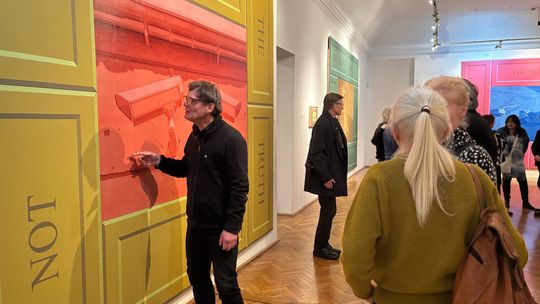 Chełm. Wernisaż profesora Arkadiusza Karapudy w Muzeum Ziemi Chełmskiej [GALERIA ZDJĘĆ]