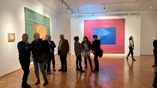 Chełm. Wernisaż profesora Arkadiusza Karapudy w Muzeum Ziemi Chełmskiej [GALERIA ZDJĘĆ]