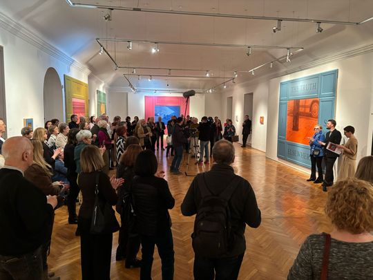 Chełm. Wernisaż profesora Arkadiusza Karapudy w Muzeum Ziemi Chełmskiej [GALERIA ZDJĘĆ]