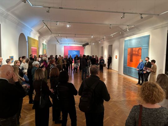 Chełm. Wernisaż profesora Arkadiusza Karapudy w Muzeum Ziemi Chełmskiej [GALERIA ZDJĘĆ]