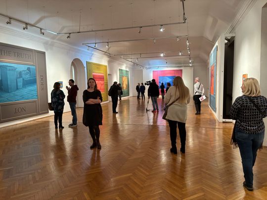 Chełm. Wernisaż profesora Arkadiusza Karapudy w Muzeum Ziemi Chełmskiej [GALERIA ZDJĘĆ]