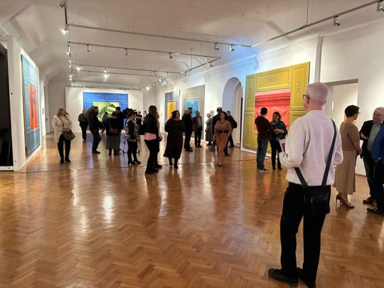 Chełm. Wernisaż profesora Arkadiusza Karapudy w Muzeum Ziemi Chełmskiej [GALERIA ZDJĘĆ]