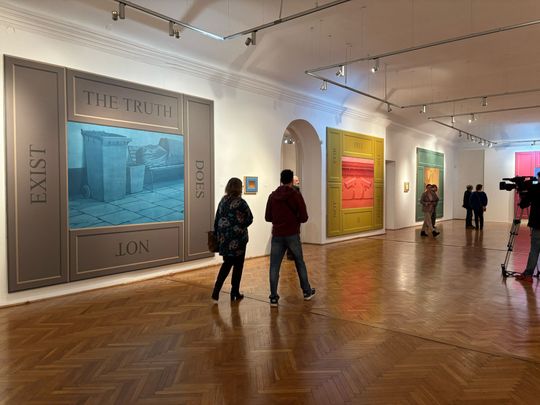 Chełm. Wernisaż profesora Arkadiusza Karapudy w Muzeum Ziemi Chełmskiej [GALERIA ZDJĘĆ]