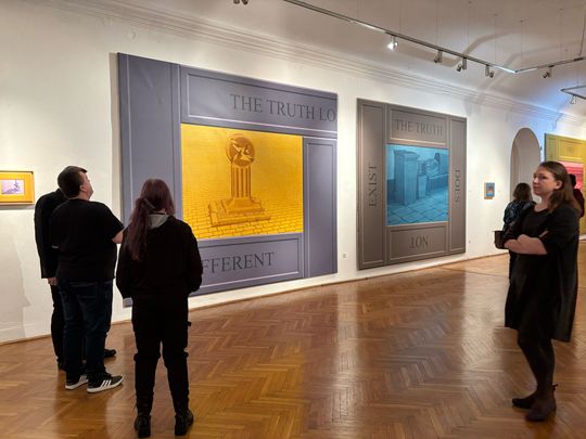 Chełm. Wernisaż profesora Arkadiusza Karapudy w Muzeum Ziemi Chełmskiej [GALERIA ZDJĘĆ]