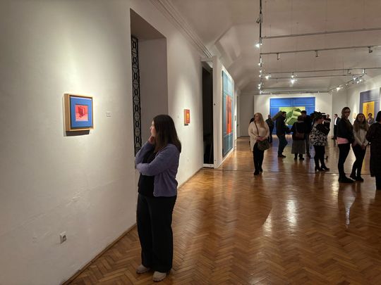 Chełm. Wernisaż profesora Arkadiusza Karapudy w Muzeum Ziemi Chełmskiej [GALERIA ZDJĘĆ]