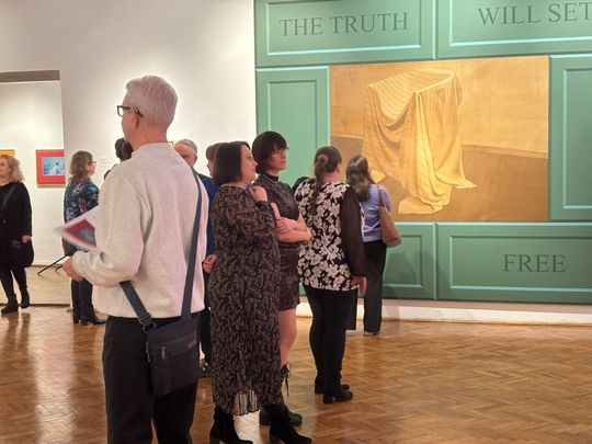 Chełm. Wernisaż profesora Arkadiusza Karapudy w Muzeum Ziemi Chełmskiej [GALERIA ZDJĘĆ]