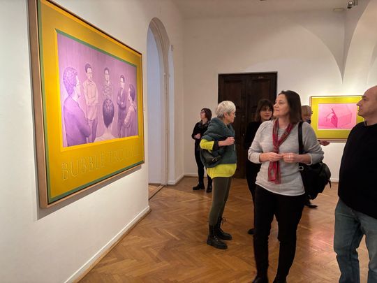 Chełm. Wernisaż profesora Arkadiusza Karapudy w Muzeum Ziemi Chełmskiej [GALERIA ZDJĘĆ]