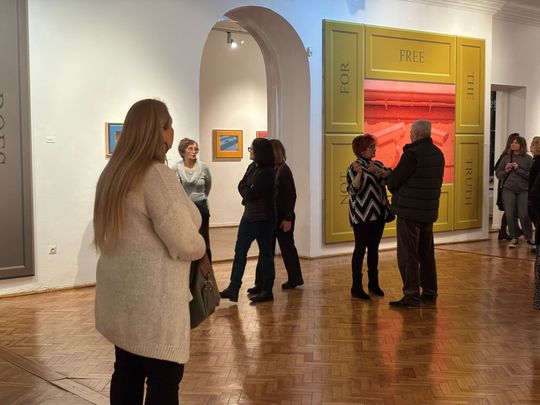 Chełm. Wernisaż profesora Arkadiusza Karapudy w Muzeum Ziemi Chełmskiej [GALERIA ZDJĘĆ]