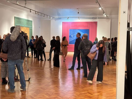 Chełm. Wernisaż profesora Arkadiusza Karapudy w Muzeum Ziemi Chełmskiej [GALERIA ZDJĘĆ]