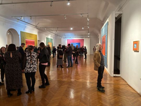 Chełm. Wernisaż profesora Arkadiusza Karapudy w Muzeum Ziemi Chełmskiej [GALERIA ZDJĘĆ]