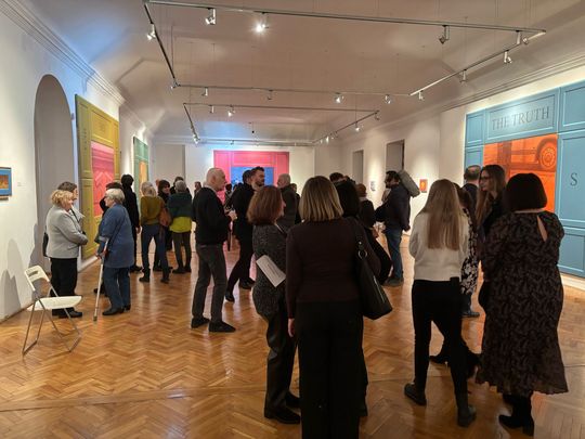 Chełm. Wernisaż profesora Arkadiusza Karapudy w Muzeum Ziemi Chełmskiej [GALERIA ZDJĘĆ]