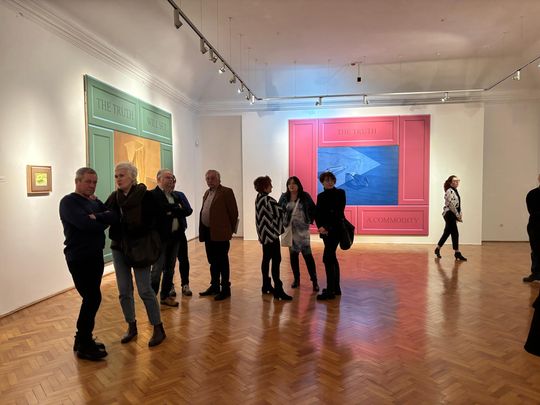 Chełm. Wernisaż profesora Arkadiusza Karapudy w Muzeum Ziemi Chełmskiej [GALERIA ZDJĘĆ]