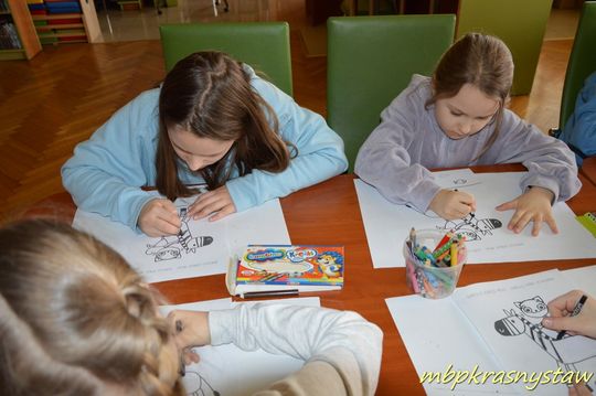 Ferie w Miejskiej Bibliotece Publicznej w Krasnymstawie Ferie w Miejskiej Bibliotece Publicznej w Krasnymstawie