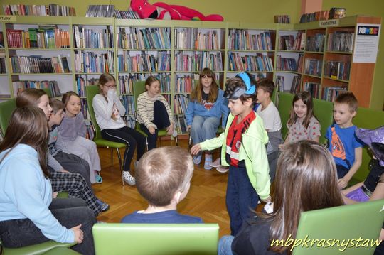 Ferie w Miejskiej Bibliotece Publicznej w Krasnymstawie Ferie w Miejskiej Bibliotece Publicznej w Krasnymstawie