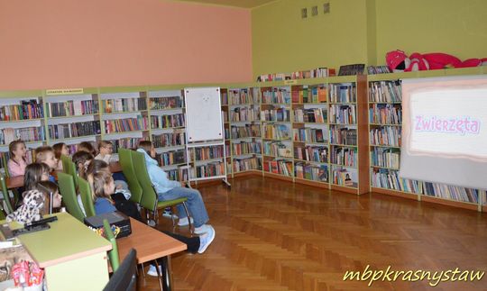 Ferie w Miejskiej Bibliotece Publicznej w Krasnymstawie Ferie w Miejskiej Bibliotece Publicznej w Krasnymstawie